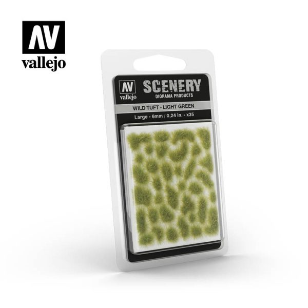 Wild Tuft - Light Green (6 mm)