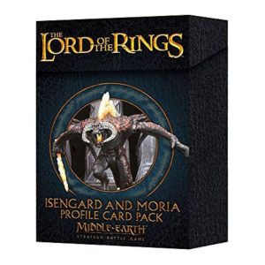 ISENGARD AND MORIA PROFILE CARD PACK (ENGLISH)