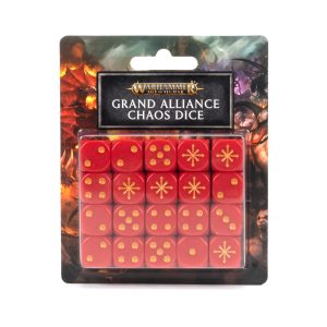 AGE OF SIGMAR: GRAND ALLIANCE CHAOS DICE SET