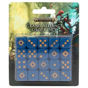 AGE OF SIGMAR: GRAND ALLIANCE ORDER DICE SET