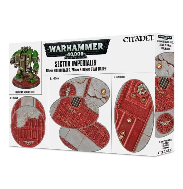 SECOR IMPERIALIS: 60MM RD+75/90MM OVAL BASES
