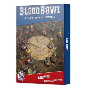 BLOOD BOWL: AMAZONS TEAM PITCH & DUGOUTS