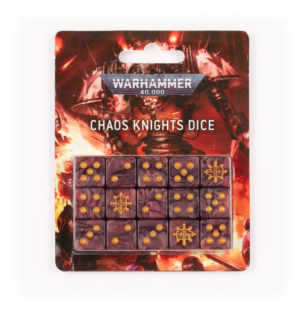 WARHAMMER 40K: CHAOS KNIGHTS DICE