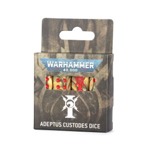WARHAMMER 40000: ADEPTUS CUSTODES DICE