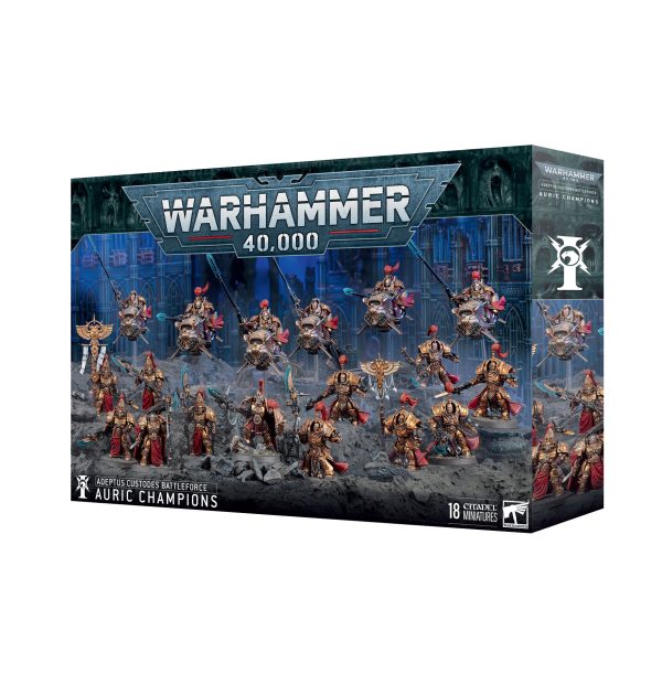 ADEPTUS CUSTODES: CAMPEONES ÁURICOS