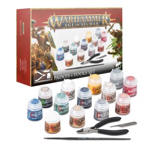 AGE OF SIGMAR: SET DE PINTURAS Y HERRAMIENTAS