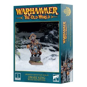 DWARFEN MOUNTAIN: DWARF KING WITH OATHSTONE
