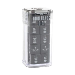 Warhammer 40k: Dados Manos de Hierro - Iron Hands