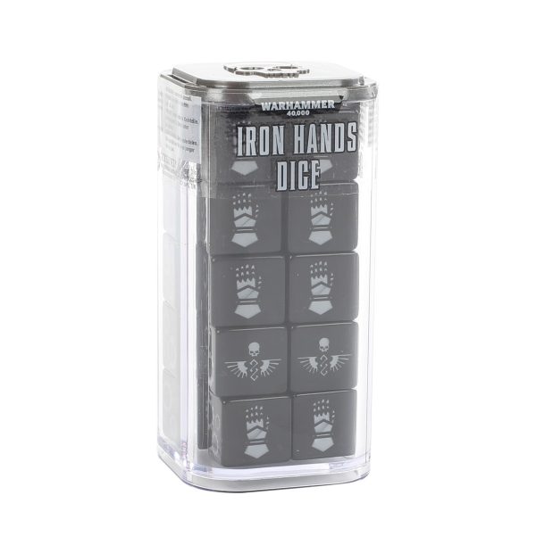 Warhammer 40k: Dados Manos de Hierro - Iron Hands