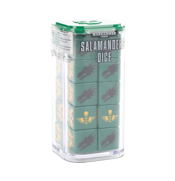 Warhammer 40k: Dados Salamandras - Salamanders