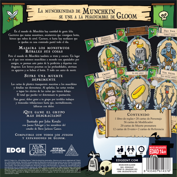 Munchkin Gloom - Imagen 3