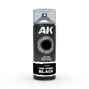 AK1009 - IMPRIMACIÓN FINA NEGRA EN SPRAY