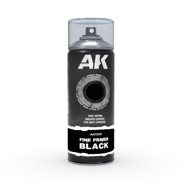 AK1009 - IMPRIMACIÓN FINA NEGRA EN SPRAY