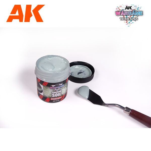 AK1219 - SHADOW SOIL – WARGAME TERRAINS – 100ML - Imagen 2