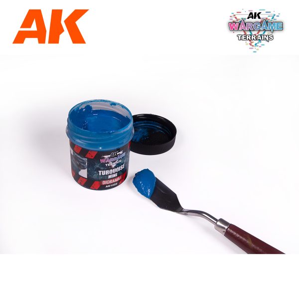 AK1222 - TURQUOISE MINE – WARGAME TERRAINS – 100ML - Imagen 2