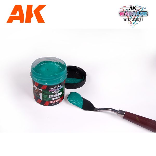AK1223 - EMERALD SPHERE – WARGAME TERRAINS – 100ML - Imagen 2