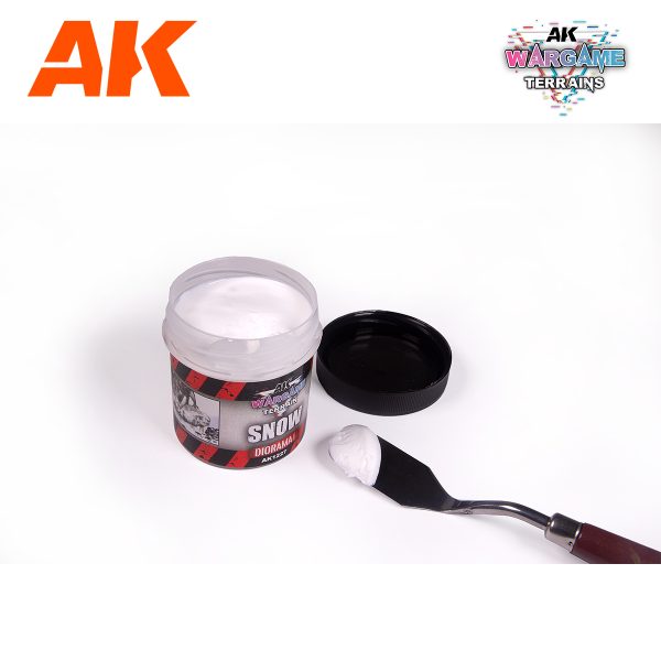 AK1227 - SNOW – WARGAME TERRAINS – 100ML - Imagen 2