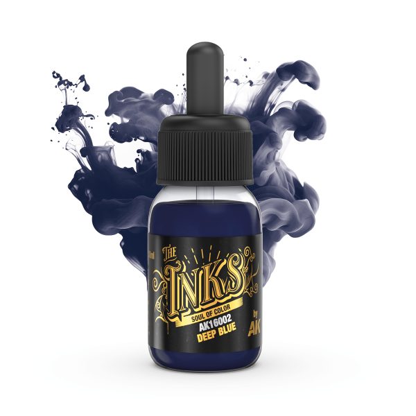 AK16002 - TINTA AZUL INTENSO – DEEP BLUE INK