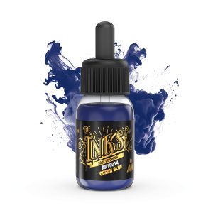AK16014 - TINTA AZUL OCÉANO – OCEAN BLUE INK