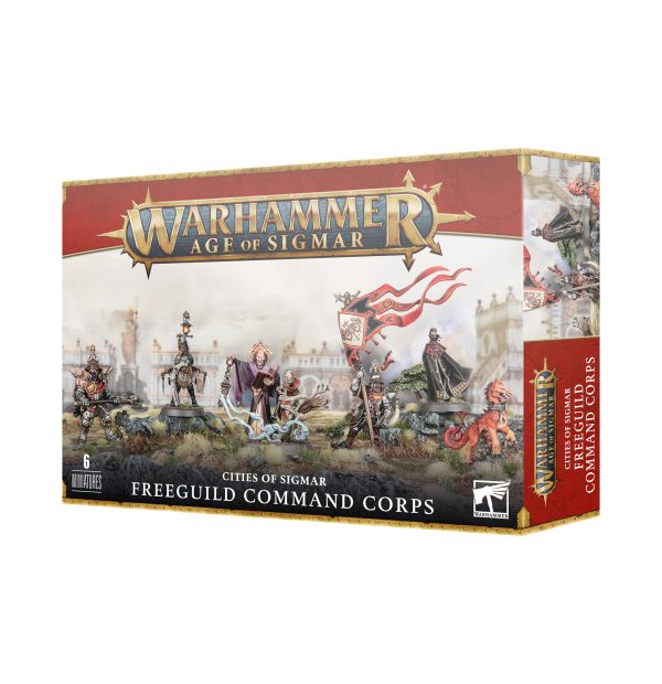 CITIES OF SIGMAR: CUERPO DE MANDO DEL GREMIO LIBRE