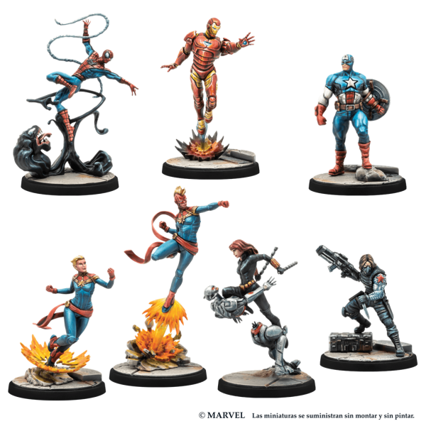 MCP: MARVEL CRISIS PROTOCOL CAJA INICIAL - Imagen 3