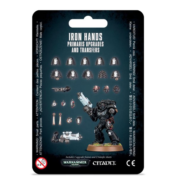 IRON HANDS: MEJORAS Y CALCOMANÍAS DE PRIMARIS