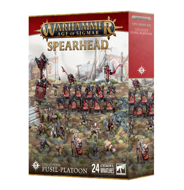 SPEARHEAD: CITIES OF SIGMAR: PELOTON FUSILERO