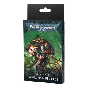 TARJETAS DE DATOS: CABALLEROS DEL CAOS (ESPAÑOL)