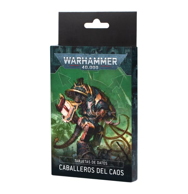 TARJETAS DE DATOS: CABALLEROS DEL CAOS (ESPAÑOL)