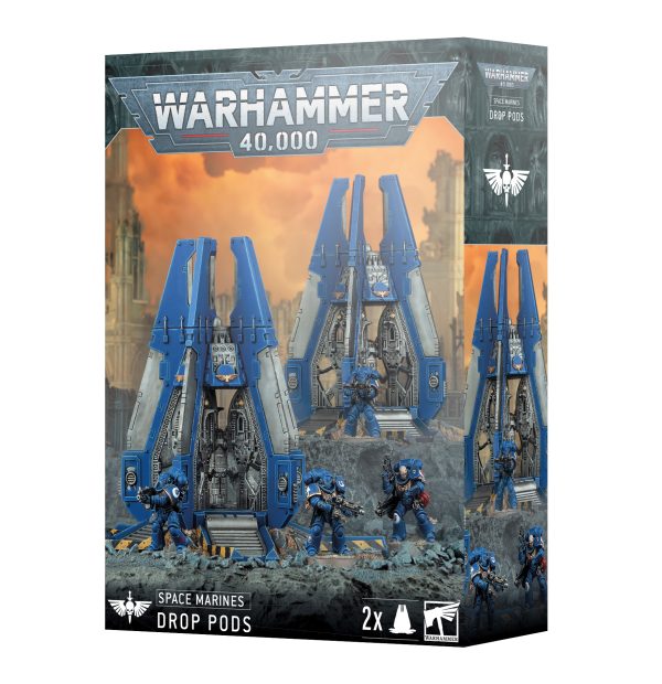 SPACE MARINES: CAPSULAS DE DESEMBARCO