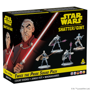 SW SHATTERPOINT: TWICE THE PRIDE COUNT DOOKU SQUAD PACK