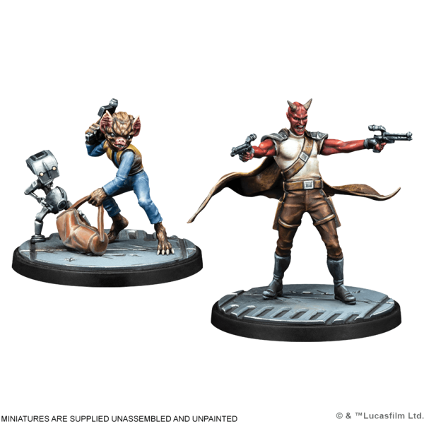 SW SHATTERPOINT: FISTFUL OF CREDITS CAD BANE SQUAD PACK - Imagen 3