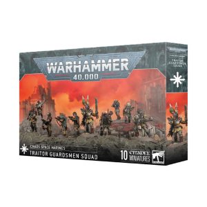 CHAOS SPACE MARINES: ESCUADRA DE GUARDIAS TRAIDORES