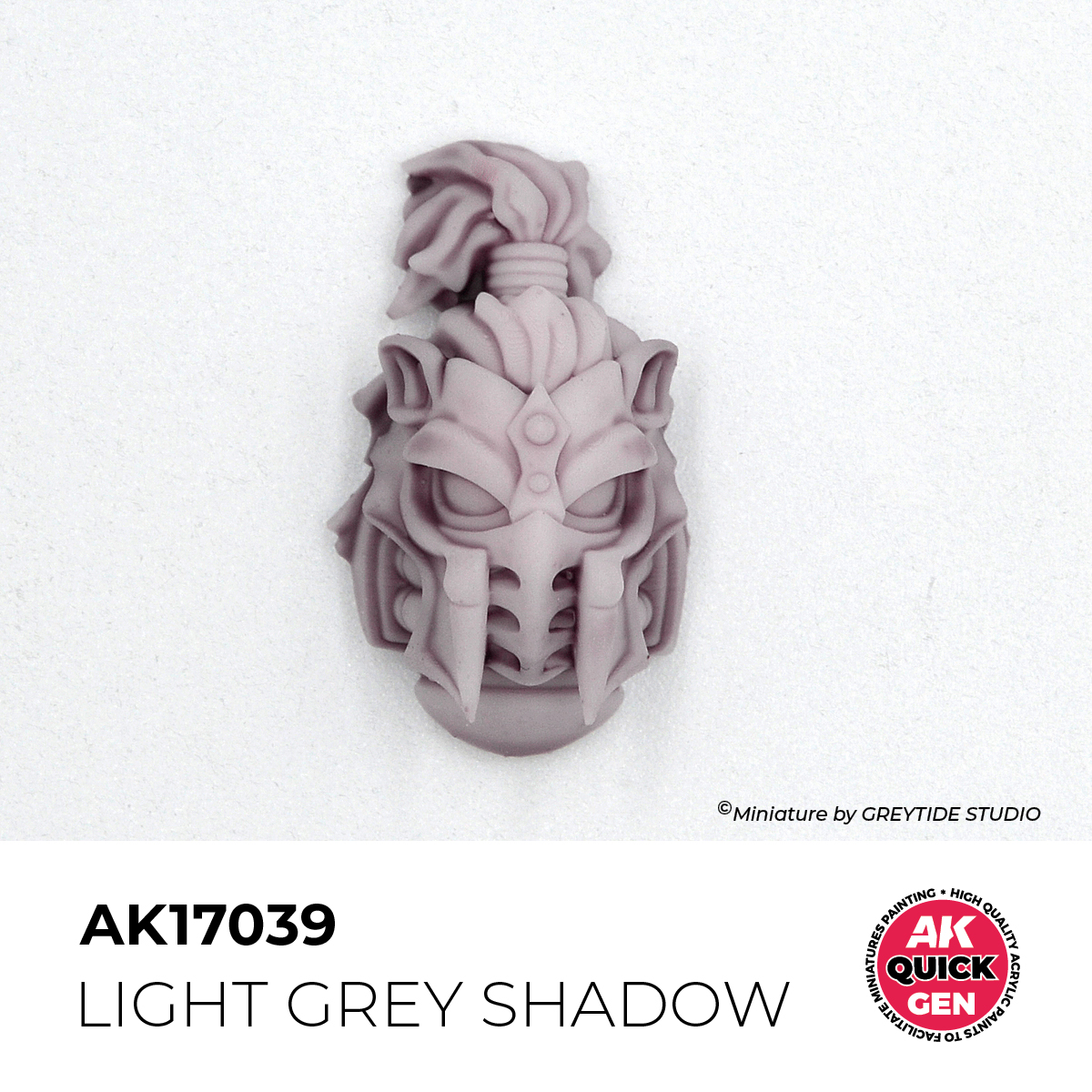 AK 17039 LIGHT GREY SHADOW – QUICK GEN COLOR - Imagen 2