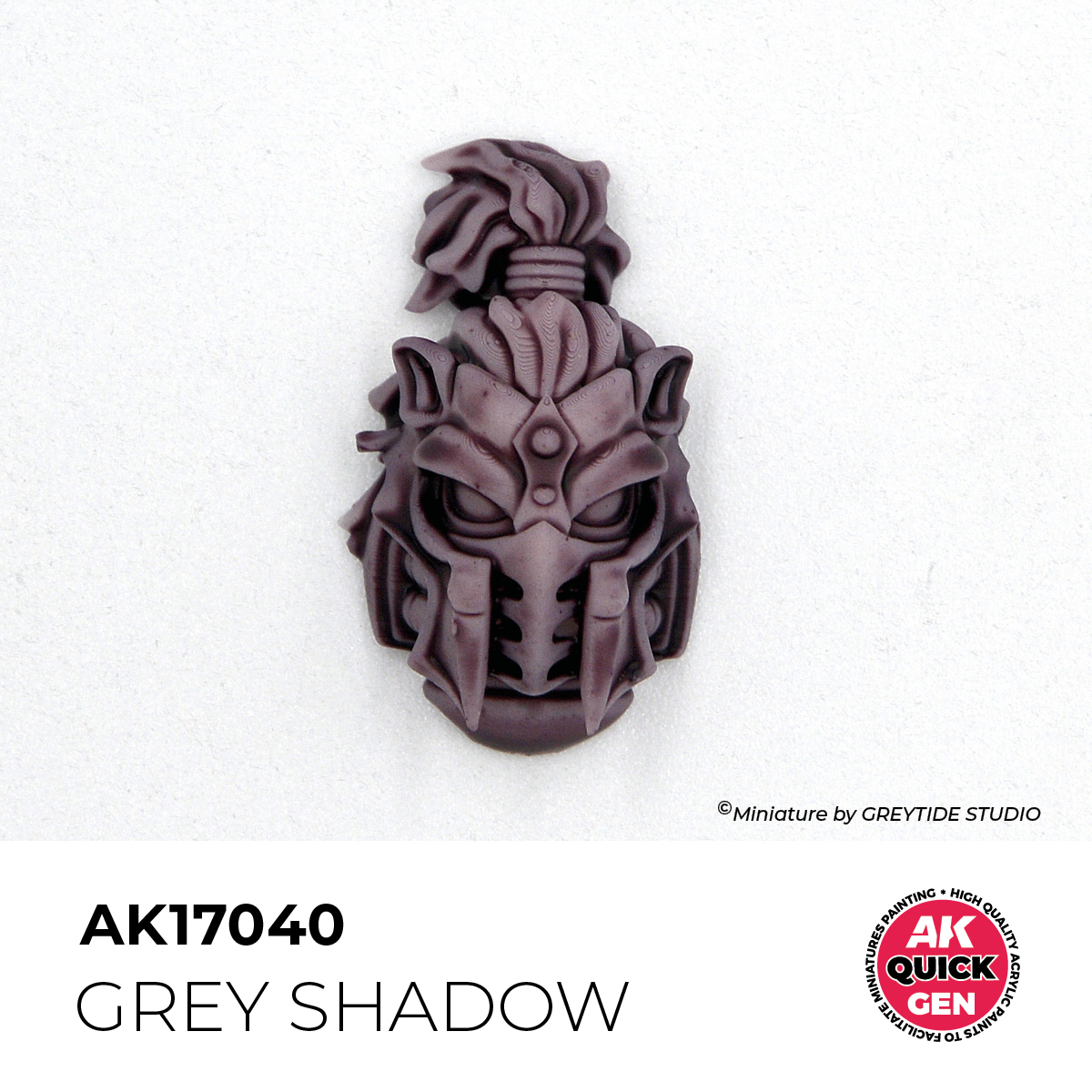 AK 17040 GREY SHADOW – QUICK GEN COLOR - Imagen 2