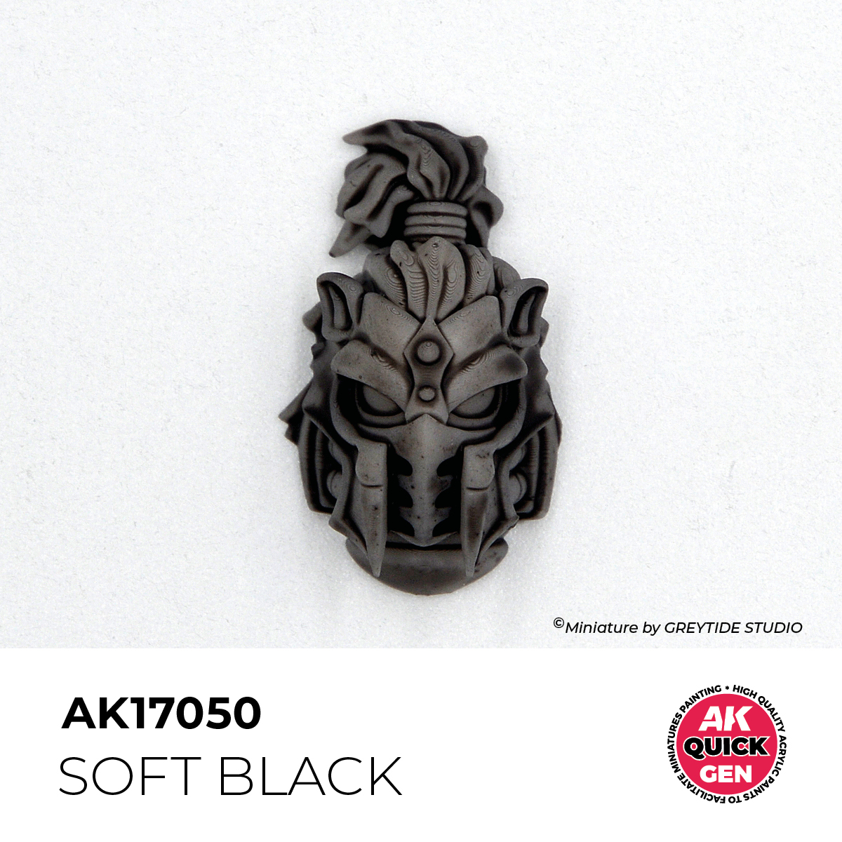 AK 17050 SOFT BLACK – QUICK GEN COLOR - Imagen 2