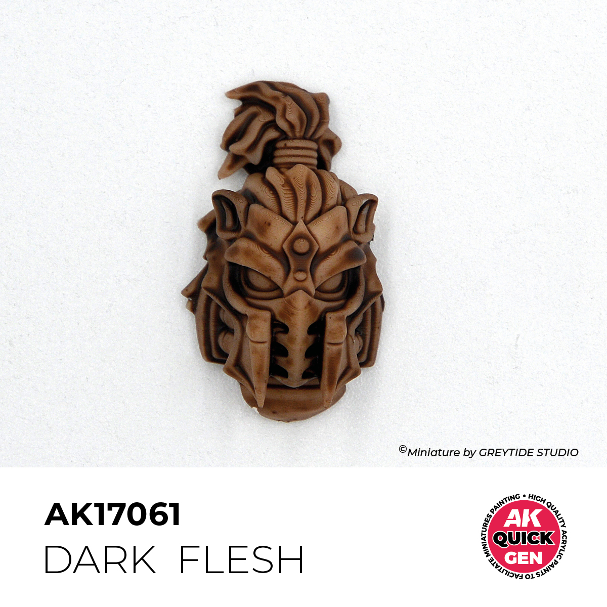 AK 17061 DARK FLESH – QUICK GEN COLOR - Imagen 2