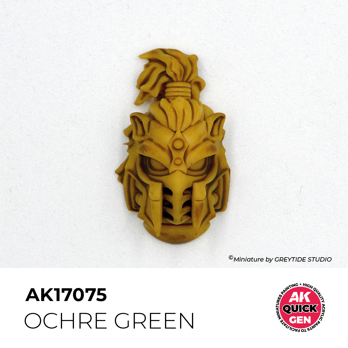 AK 17075 OCHRE GREEN – QUICK GEN COLOR - Imagen 2