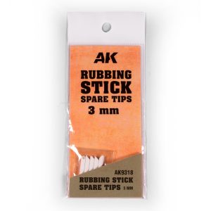 RUBBING STICK SPARE TIPS 3mm - AK9318
