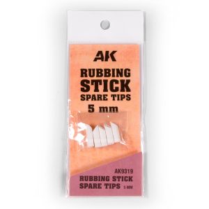 RUBBING STICK SPARE TIPS 5mm - AK9319