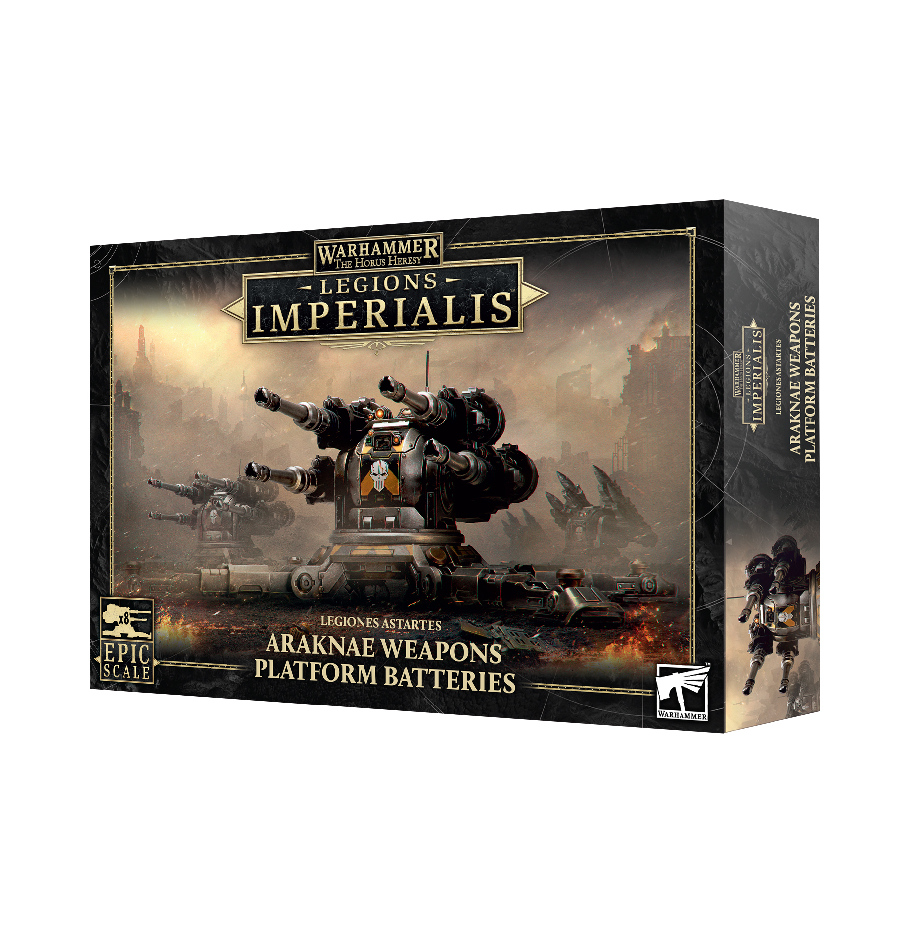 LEGIONS IMPERIALIS: LEGIONES ASTARTES ARAKNAE WEAPONS PLATFORM BATTERIES