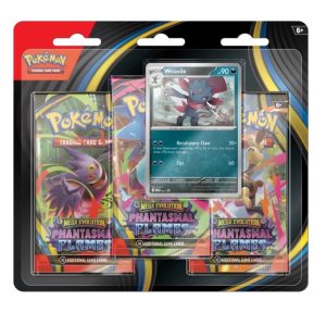POKEMON TCG: FUEGOS FANTASMALES - PACK 3 SOBRES (ESPAÑOL)