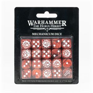 Horus Heresy - Mechanicum Dice Set