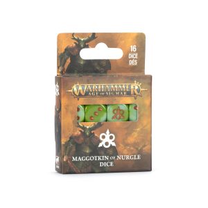 AGE OF SIGMAR: MAGGOTKIN OF NURGLE DICE