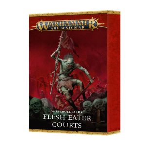 WARSCROLL CARDS FLESH EATER COURTS (ENGLISH)