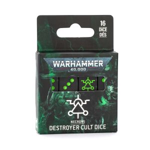 WARHAMMER 40000: NECRON DESTROYER CULT DICE