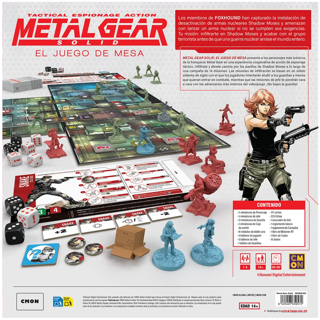 Metal Gear Solid: El juego de mesa - Imagen 2