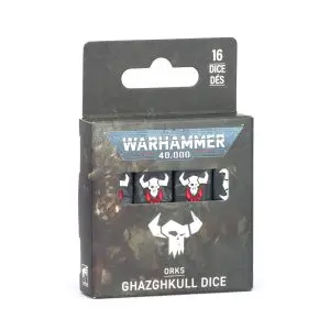ORKS: GHAZGHKULL DICE