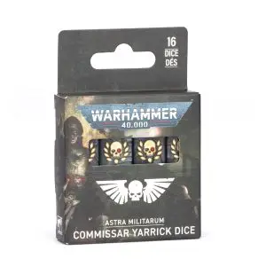 ASTRA MILITARUM: COMMISSAR YARRICK DICE