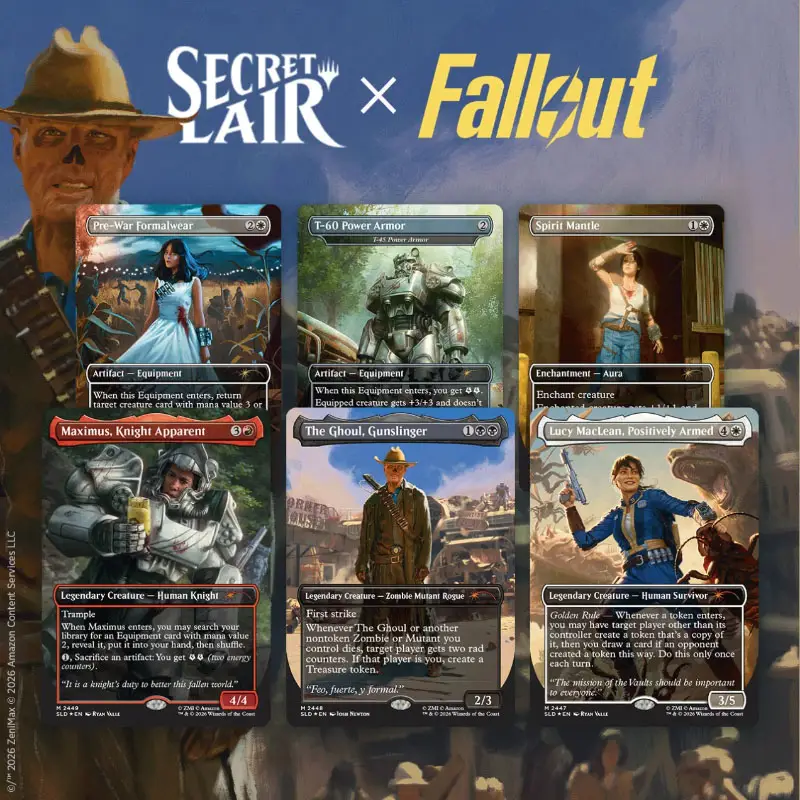 MTG - Secret Lair x Fallout®: Beyond Vault 33 (English) - Imagen 2